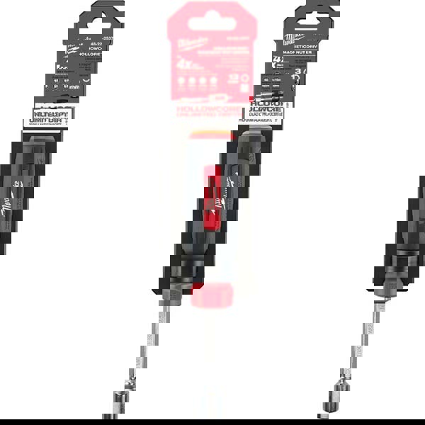 Nut Driver: Hollow Shaft, Comfort Hand Grip Handle, 10.85